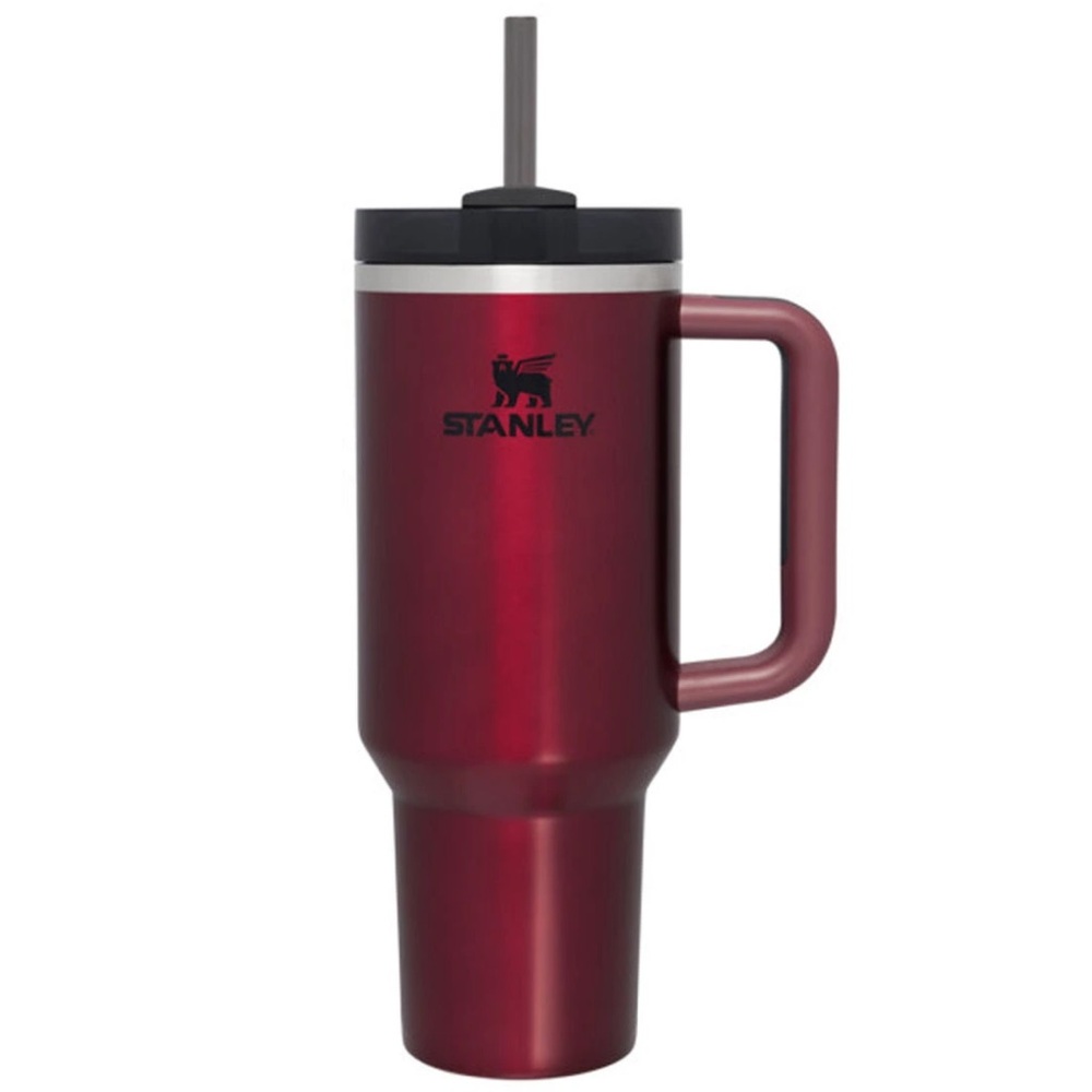 NEW Stanley FlowState Quencher H2.0 Tumbler 40oz in Rosewood Glow